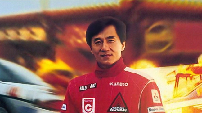 Jackie Chan di film Thunderbolt. [Istimewa]